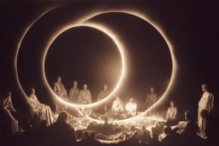 seance circle, spirits