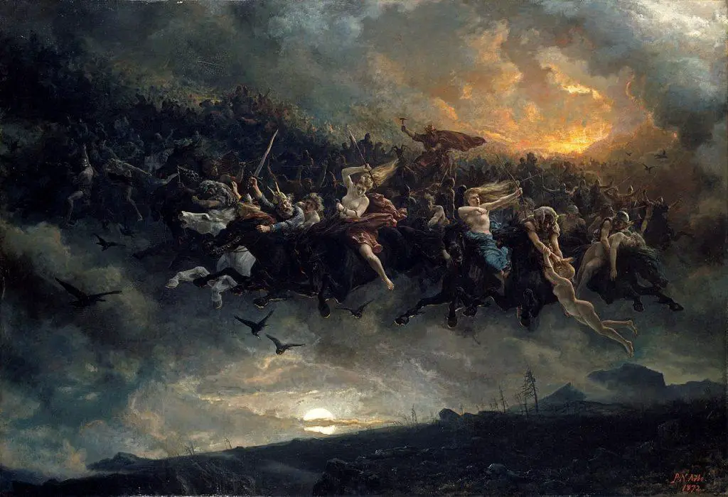 The Wild Hunt painting