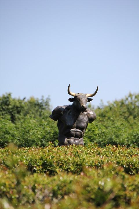 statue of the Minotaur