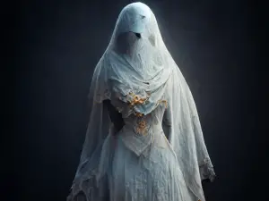 the lady in white ghost