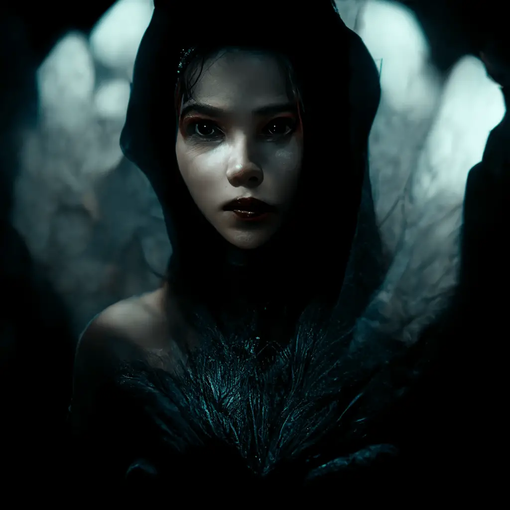 female dark fairy