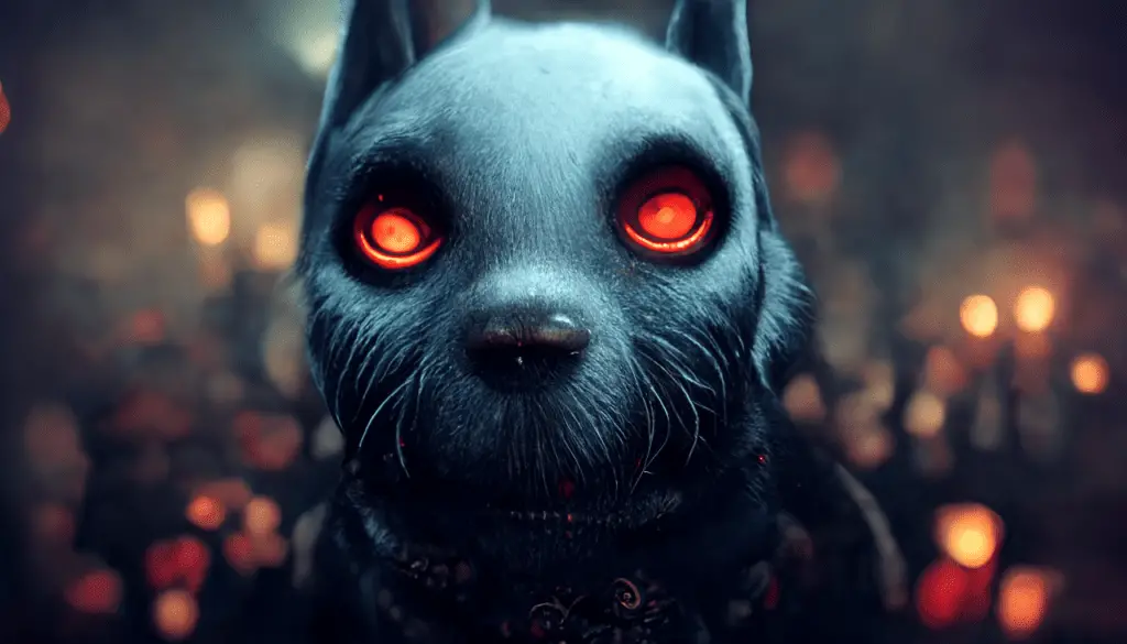 Kyrkogrim, church grim, black dog protector