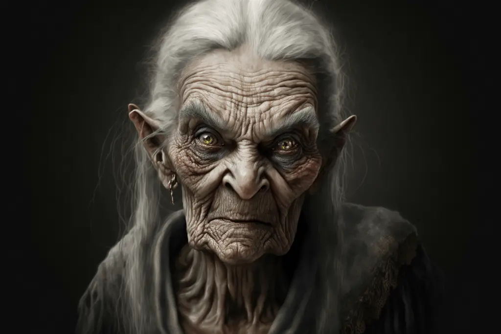 old hag portrait