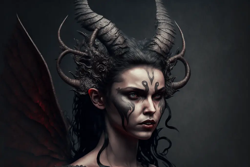 Horned succubus