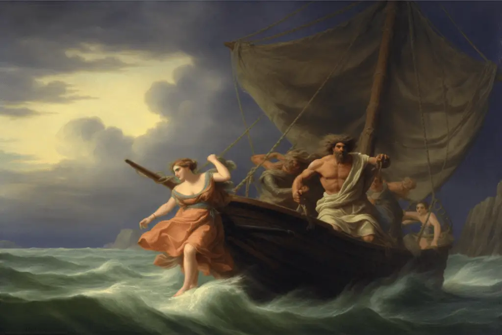 Painting of Jason and The Argonauts